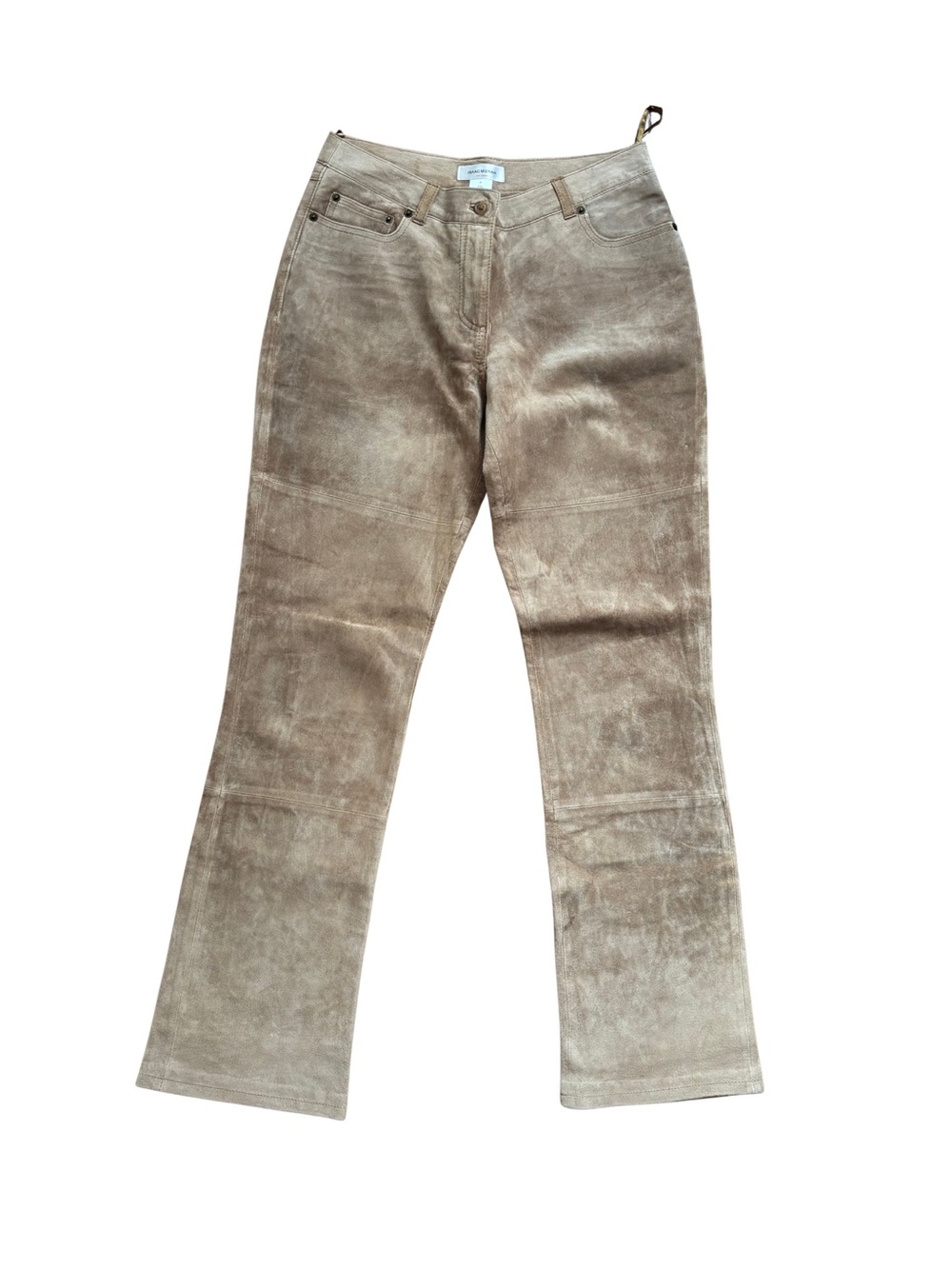 Vintage Y2K Isaac Mizrahi for Target Suede Leather Pants
